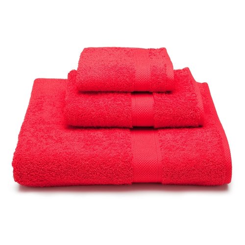 Tommy Hilfiger 3-Piece Towel Set, Cardinal Red