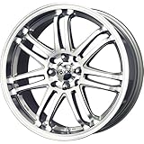 Voxx Wheels Legra Silver Wheel with Machined Face (17x7