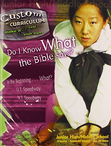 Do I Know What the Bible Says? (Custom Curriculum)