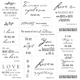 Cloud 9 Clear Stamps-Simple Thoughts Love