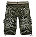 MR. R Men's Durable Loose Fit Camo Cargo Shorts