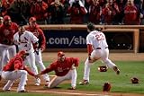 2011 World Series Game 6 - Texas Rangers v St Louis Cardinals, St Louis, MO - Oct. 27: David Freese Photographic Poster Print by Rob Carr , 12x18
