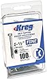 #6 x 1-1/2'' Kreg Pan Head Fine Thread Pocket Hole Screws (100 per Pack)