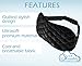 Sweet Slumber Sleep Eye Mask: No. 1 Recommended, Premium soft material, Blackout technology, Comfortable, Adjustable, Heavenly. Sleep better today.
