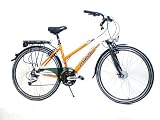 Mifa Damen Trekkingrad 24 Gang, weiß/orange, 46 cm, 28 Zoll, MT321-01 Image of Mifa Damen Trekkingrad 24 Gang, weiß/orange, 46 cm, 28 Zoll, MT321-01