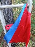 Abracadabrazoo Super Hero Superhero Satin Reversible Cape Set Red Blue Spiderman