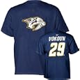 Tomas Vokoun Nashville Predators Navy Name and Number T-Shirt