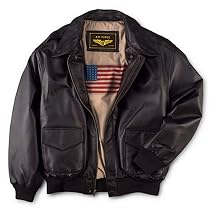 Men's Air Force A-2 Flight Leather Jacket