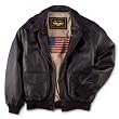 Men's Air Force A-2 Flight Leather Bomber Jacket