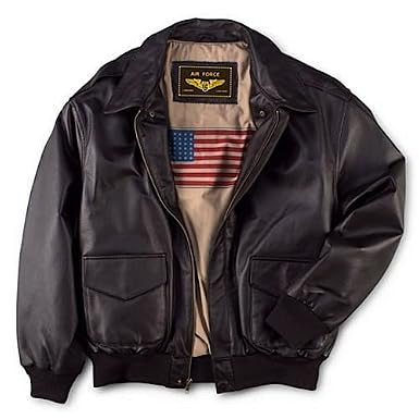 Leather Bomber Jacket