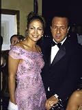 Actress Singer Jennifer Lopez and Sony Music Executive Tommy Mottola Premium Photographic Poster Print by Dave Allocca, 24x32