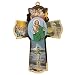 Wooden Wall Cross - Sacred Heart of Jesus - MADE IN ITALY