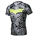 Topway Men's Short Sleeve Crewneck Compression Super Heroes T-shirt Wicking Tee