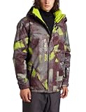 Quik SNOW Men’s Last Mission Jacket, Burgundy, X-Large thumbnail