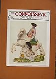 THE CONNOISSEUR FRONT PAGE OF MAGAZINE ANTIQUE PRINT