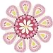 Geo Pod Self-Adhesive Wall Appliqué Set