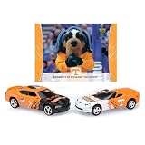 2007-08 NCAA Home & Road Charger & Corvette 2 Pack w/ School Mascot Card Tennessee Volunteers
