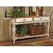 Hillsdale Wilshire White Finish Legs Sideboard Table