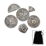 Pirate Novelty Coins w/ Velvet Bag