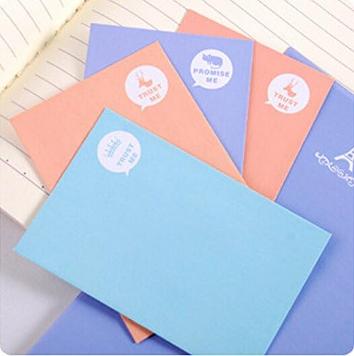 SCStyle 40 Lovely Cute Kawaii Pure Color Writing Stationery Paper with 32 Envelope