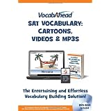 VocabAhead SAT Vocabulary: Cartoons, Videos & MP3s - The Entertaining and Effortless Vocabulary Building Solution for SAT Level Words with Easy to Remember Vocabulary Cartoons, Videos & MP3s