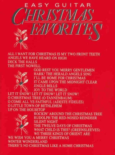 Christmas Favorites Easy Guitar