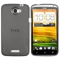 mumbi silicone TPU Coque HTC One X -Silicon �tui Housse Protecteur Case Noir Transparent