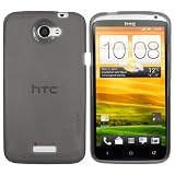 mumbi TPU Silikon Schutzh�lle f�r HTC ONE X H�lle transparent grauvon "mumbi"
