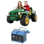 Peg Perego John Deere Gator HPX with Additional 12 Volt Battery
