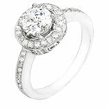 NEW DIAMOND WHITE GOLD LADIES RING