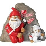 NHL Detroit Red Wings Gnome Rivalry Garden Stone