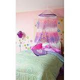 Three Cheers Purple/White/Fuchsia Tie Dye Canopy