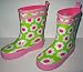 TINY TILLIA Floral Rain Boot Size 10