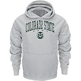 Colorado State Rams Grey Champion Powerblend Hood