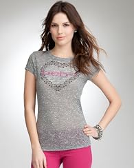 bebe Logo Valentine's Tee - WEB EXCLUSIVE