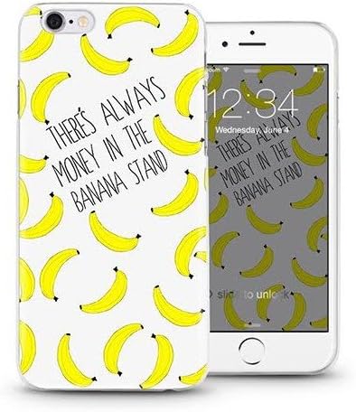 iPhone 6 Case, MRTEC iPhone 6 (4.7 inch) Case Slim Soft TPU Mobile Phone Cases UV print with Summer Fresh Fruits Design Cell Phone Case (Banana)