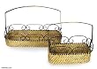 Cane baskets, 'Grace' (pair) Cane baskets, 'Grace' (pair)