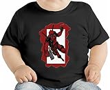 Deadpool Frame Jump オーガニックベビーTシャツ 12 - 18 Months