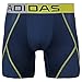 adidas Men's Climacool Mesh Boxer Brief Underwear, Collegiate Navy/Semi Solar Yellow, Large