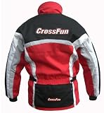 Motocross Jacke rot weis schwarz Gr. XXL