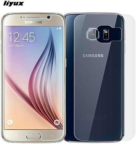 Galaxy S6 Screen Protector Tempered Glass (Front+Back) HD Tempered Glass for Samsung Galaxy S6