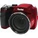 Rollei Powerflex Digitalkamera 210 HD (16 Megapixel, 21-fach optischer Zoom, 25 mm Weitwinkelobjektiv, HD Video, 7,62 cm (3 Zoll) Display) rot