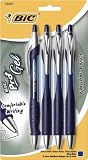 BIC Pro+ Gel Pen, Refillable, Medium Point (0.7 mm), Blue, 24 Pens