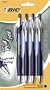 BIC Pro+ Gel Pen, Refillable, Medium Point (0.7 mm), Blue, 24 Pens