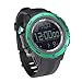 Pyle PSWWM82GN Digital Multifunction Sports Watch with Altimeter/Barometer/Chronograph/Compass and Weather Forecast (Green)