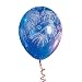 Fireworks Balloons - Blue/ White
