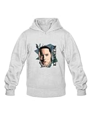 Apparel: Uitgfgki Mens Eminem1 Sweatshirt Hoodie XL Light Grey