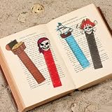 Pirate Ruler Bookmarks 48 ct