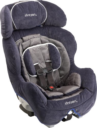 First Years Premiere True Fit Signature Series Convertible Car Seat, Blue Aurora