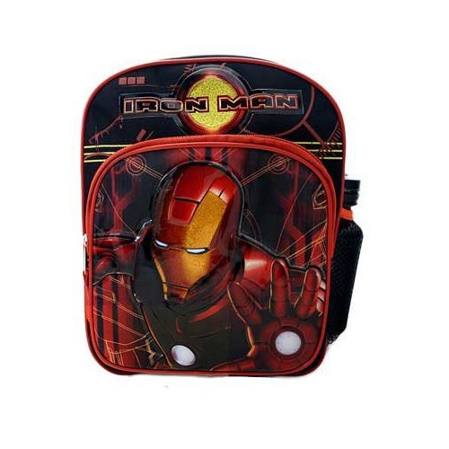Marvel Iron Man Mini Backpack With Water Bottle